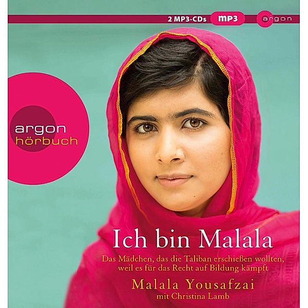 Ich bin Malala, 2 MP3-CDs, Malala Yousafzai