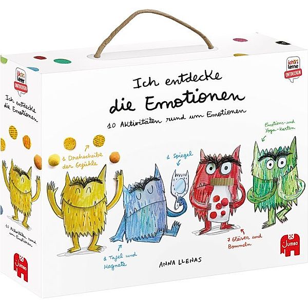 JUMBO Ich entdecke die Emotionen - Color Monster