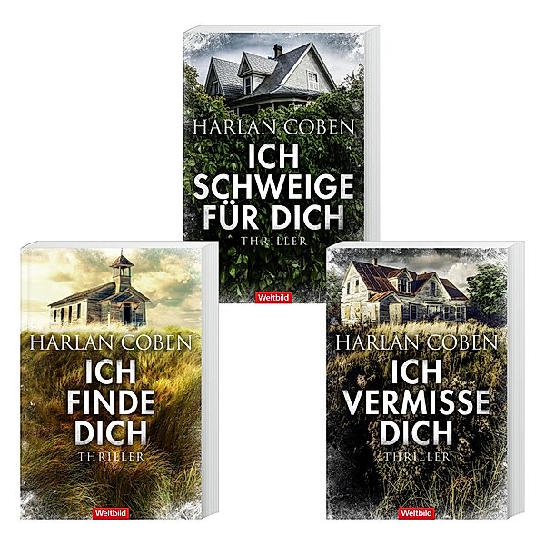 Ich finde dich/ Ich vermisse dich/ Ich schweige für dich, Harlan Coben