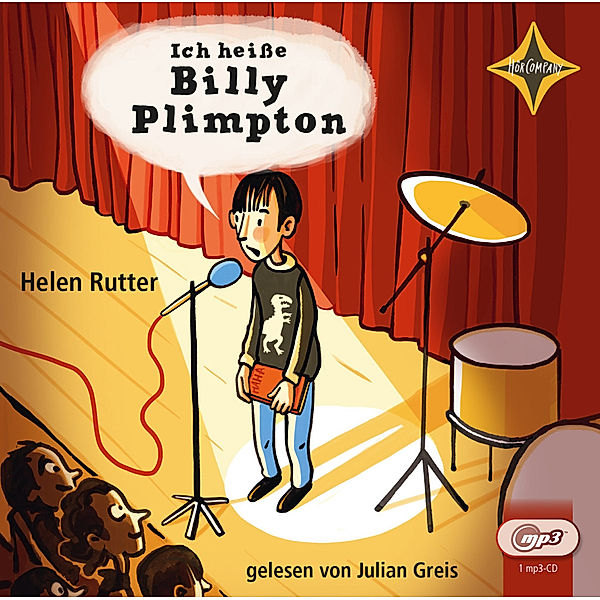 Ich heiße Billy Plimpton,Audio-CD, Helen Rutter