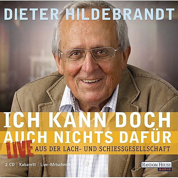 Ich kann doch auch nichts dafür, 2 Audio-CDs, Dieter Hildebrandt