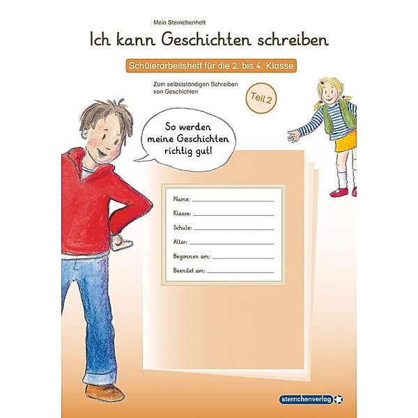 Ich kann Geschichten schreiben.Tl.2, sternchenverlag GmbH, Katrin Langhans