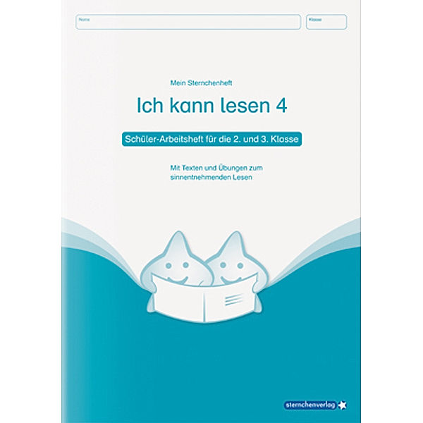 Ich kann lesen 4, Schüler-Arbeitsheft für die 2. und 3. Klasse, sternchenverlag GmbH, Katrin Langhans