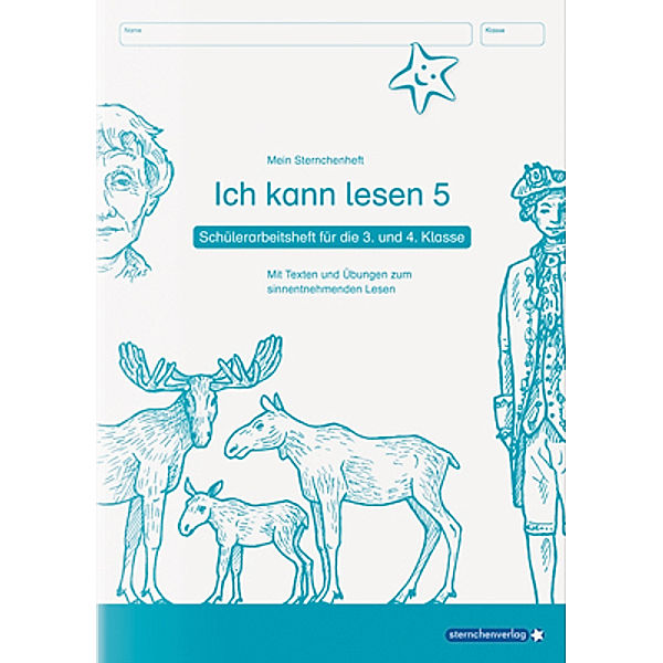 Ich kann lesen 5, Schülerarbeitsheft für die 3. und 4. Klasse, sternchenverlag GmbH, Katrin Langhans