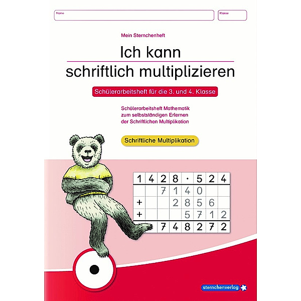 Ich kann schriftlich multiplizieren, Sternchenverlag, Katrin Langhans