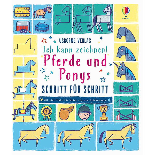 Ich kann zeichnen! Pferde und Ponys, Fiona Watt