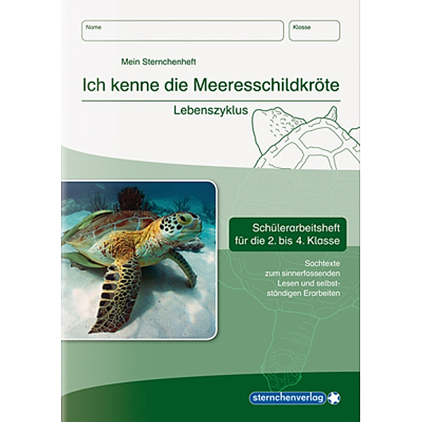 Ich kenne die Meeresschildkröte - Lebenszyklus, sternchenverlag GmbH, Katrin Langhans