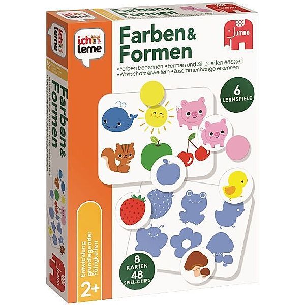 Jumbo Spiele Ich lerne Formen & Farben (Kinderspiel)