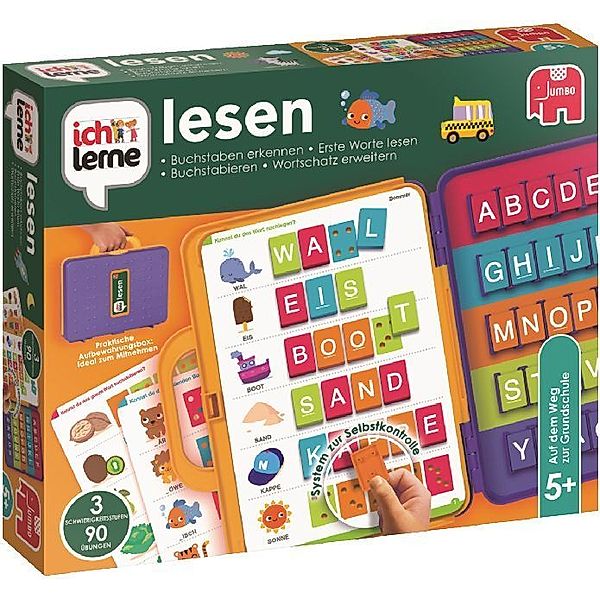 Jumbo Spiele Ich lerne, lesen (Kinderspiel)