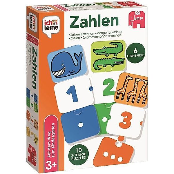 Jumbo Spiele Ich lerne, Zahlen (Kinderspiel)