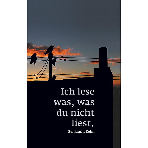 Ich lese was, was du nicht liest., Benjamin Kelm