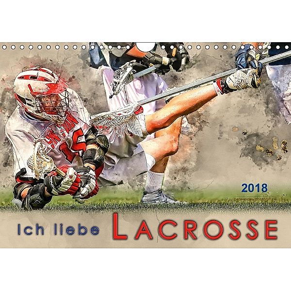 Ich liebe Lacrosse (Wandkalender 2018 DIN A4 quer), Peter Roder