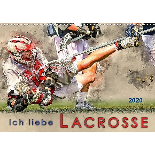 Ich liebe Lacrosse (Wandkalender 2020 DIN A3 quer), Peter Roder