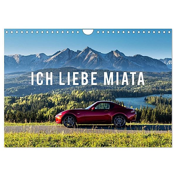 Ich liebe Miata (Wandkalender 2025 DIN A4 quer), CALVENDO Monatskalender, Calvendo, Mikolaj Gospodarek