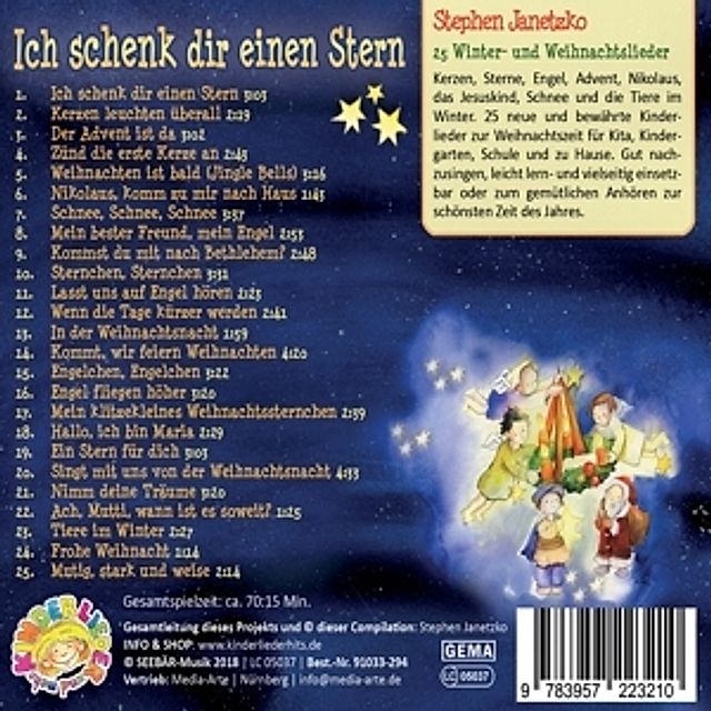 Ich Schenk Dir Einen Stern CD von Stephen Janetzko | Weltbild.de