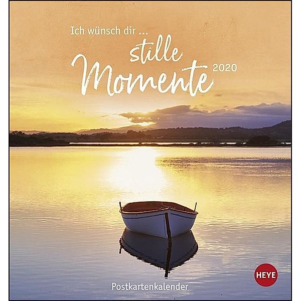 Ich wünsch' dir ... stille Momente Postkartenkalender 2020