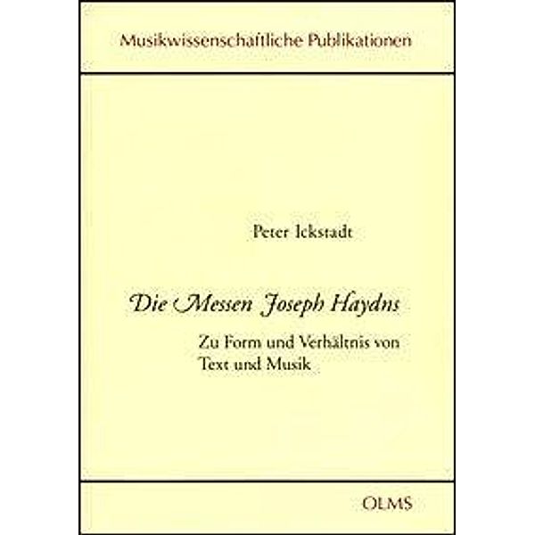 Ickstadt, P: Messen Joseph Haydns, Peter Ickstadt