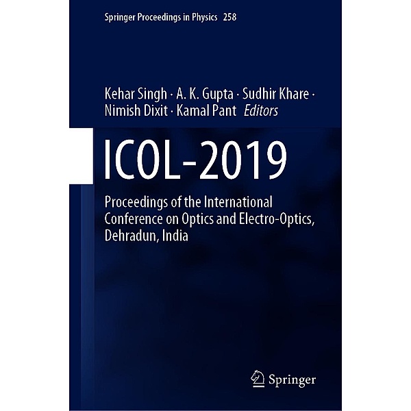 ICOL-2019 / Springer Proceedings in Physics Bd.258
