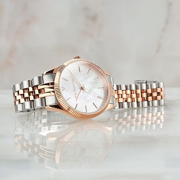 Iconia Rose Gold Silver 28mm