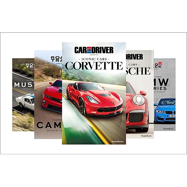 Iconic Cars 5-Book Bundle, Road & Track