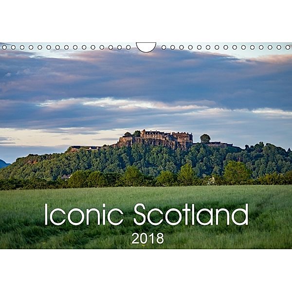 Iconic Scotland (Wall Calendar 2018 DIN A4 Landscape), Alan Maitland