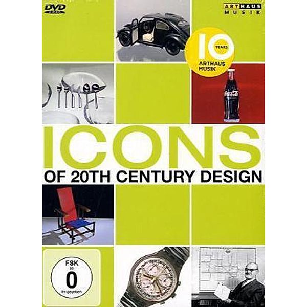 Icons of the 20th Century. Design, 1 DVD, Reiner E. Moritz