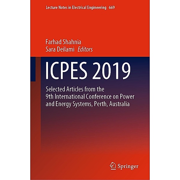 ICPES 2019 / Lecture Notes in Electrical Engineering Bd.669