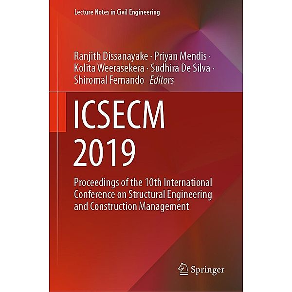 ICSECM 2019 / Lecture Notes in Civil Engineering Bd.94