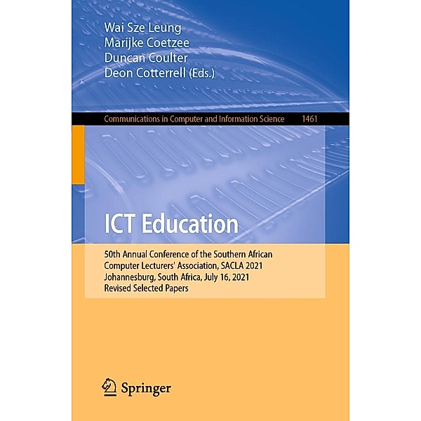 ICT Education / Communications in Computer and Information Science Bd.1461