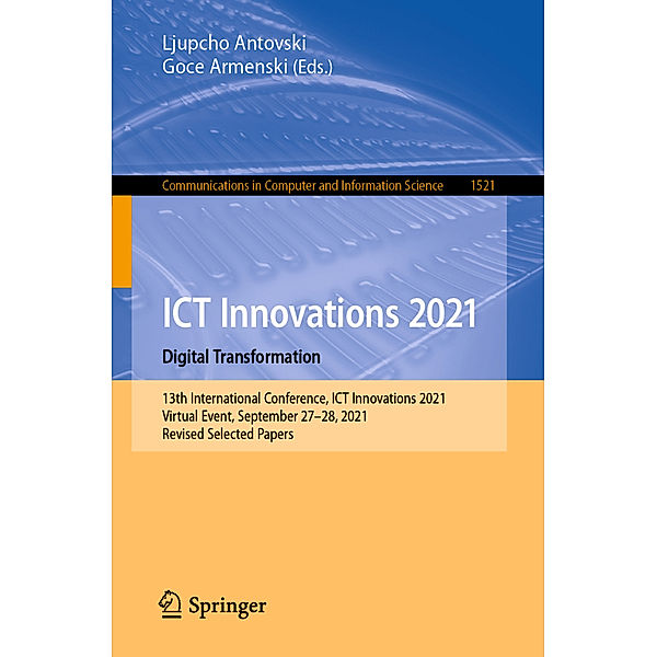 ICT Innovations 2021. Digital Transformation