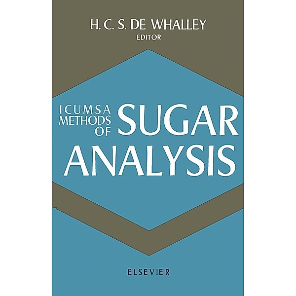 ICUMSA Methods of Sugar Analysis