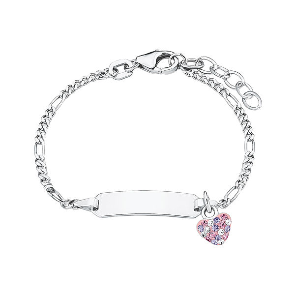 AMOR ID Armband PRINZESSIN LILLIFEE - HERZ 925er Silber