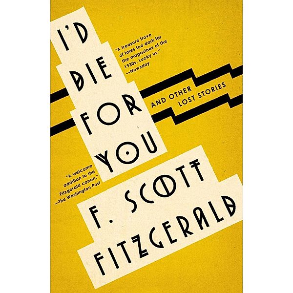 I'd Die For You, F. Scott Fitzgerald