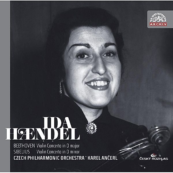 Ida Haendel Spielt Beethoven & Sibelius, Haendel, Ancerl, Czech Philharm.Orchestra