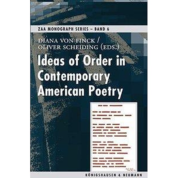 Ideas of Order in Contemporary American Poetry