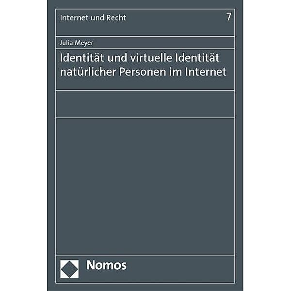 Identität und virtuelle Identität natürlicher Personen im Internet, Julia Meyer