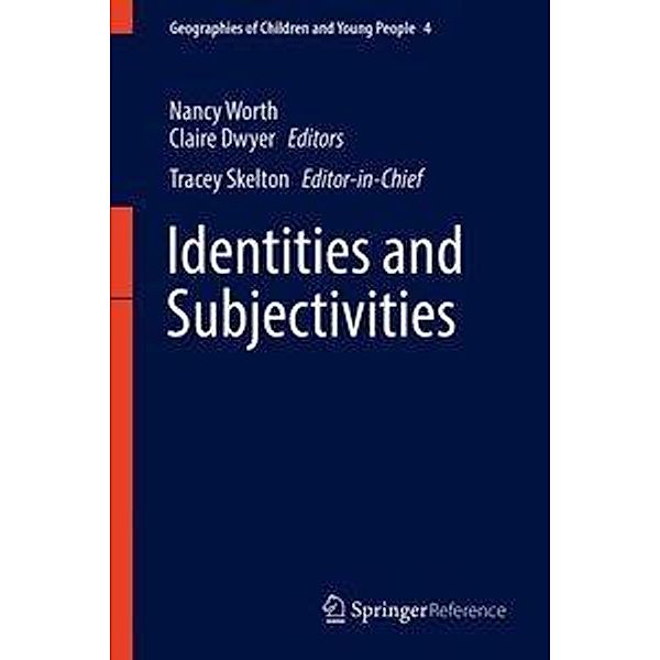 Identities and Subjectivities, m. 1 Buch, m. 1 E-Book