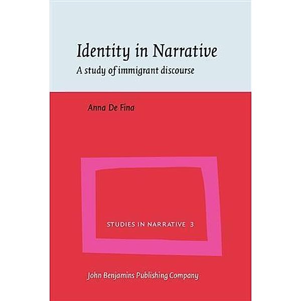 Identity in Narrative, Anna De Fina