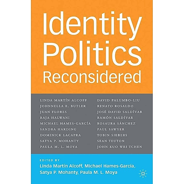Identity Politics Reconsidered / Future of Minority Studies