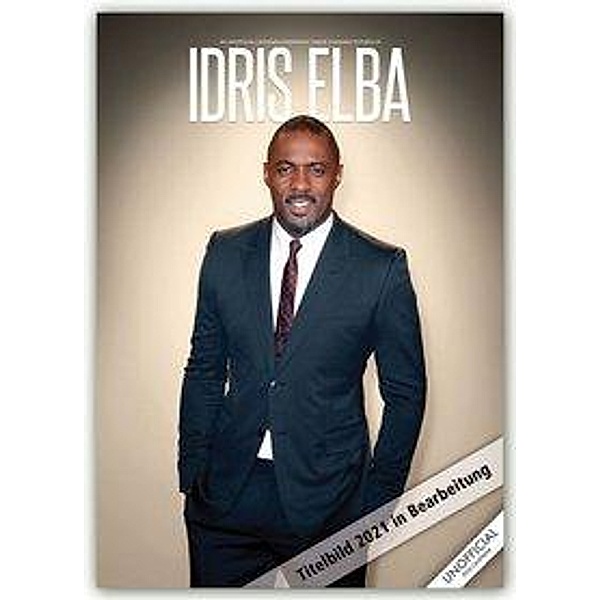 Idris Elba 2021 - A3 Format Posterkalender, RedStar Carousel