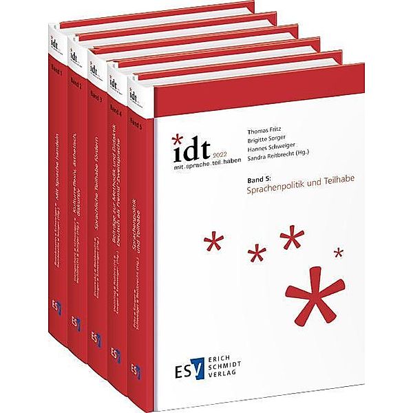 IDT 2022: *mit.sprache.teil.haben Bände 1-5 als Gesamtpaket