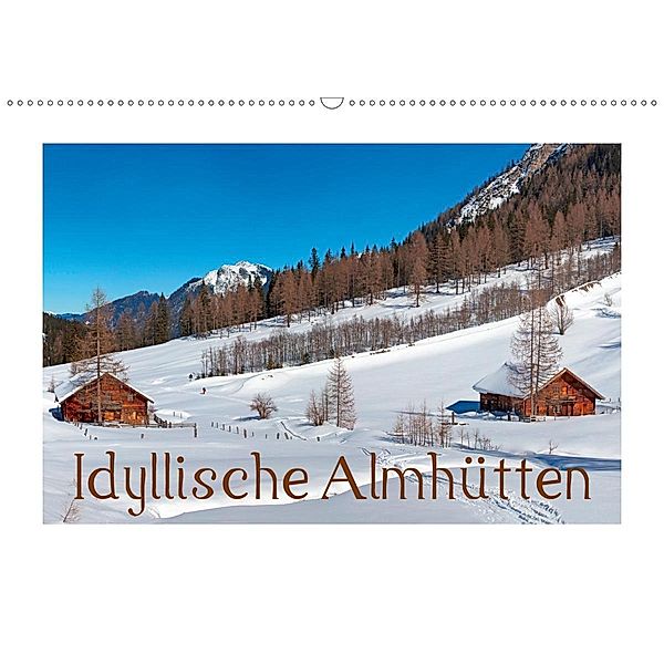 Idyllische Almhütten (Wandkalender 2020 DIN A2 quer), Christa Kramer