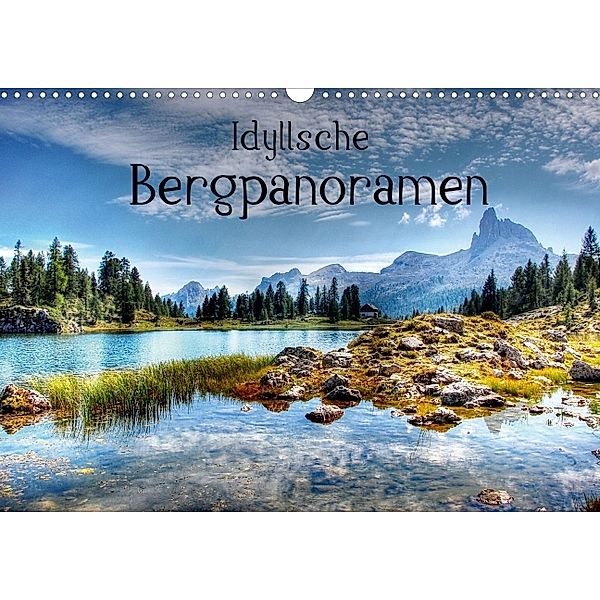 Idyllische Bergpanoramen (Posterbuch DIN A4 quer)