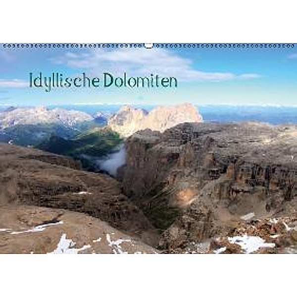 Idyllische Dolomiten (Wandkalender 2016 DIN A2 quer), Gerhard Albicker