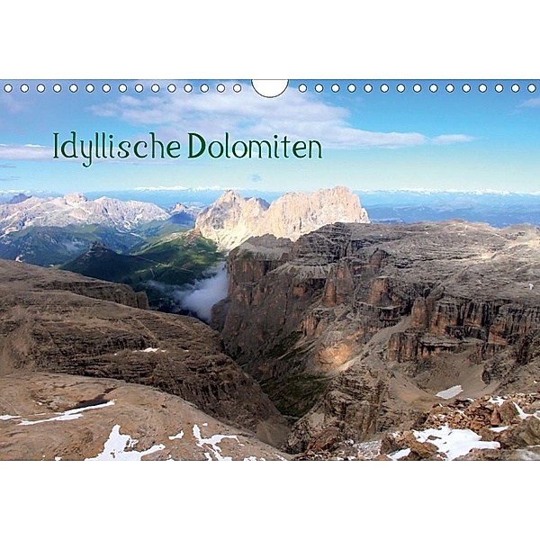 Idyllische Dolomiten (Wandkalender 2020 DIN A4 quer), Gerhard Albicker