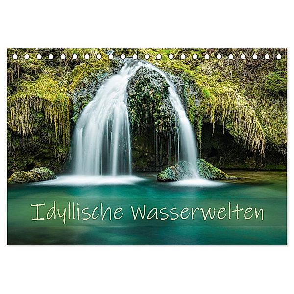 Idyllische Wasserwelten (Tischkalender 2025 DIN A5 quer), CALVENDO Monatskalender, Calvendo, Monika Scheurer