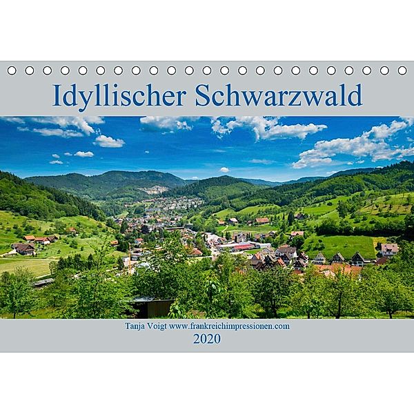 Idyllischer Schwarzwald (Tischkalender 2020 DIN A5 quer), Tanja Voigt