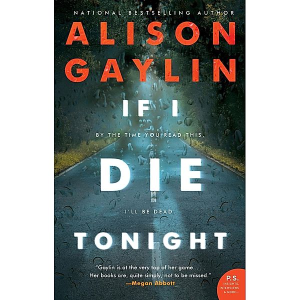 If I Die Tonight, Alison Gaylin
