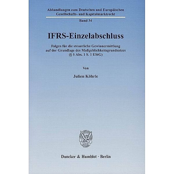 IFRS-Einzelabschluss, Julien Köhrle
