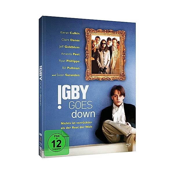 Igby! Goes Down Mediabook, Kieran Culkin, Claire Danes, Jeff Goldblum